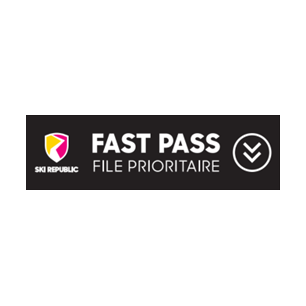 Panneau espace fast pass Ski Republic