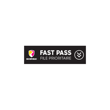 Panneau espace fast pass Ski Republic