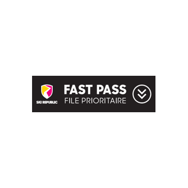 Panneau espace fast pass Ski Republic