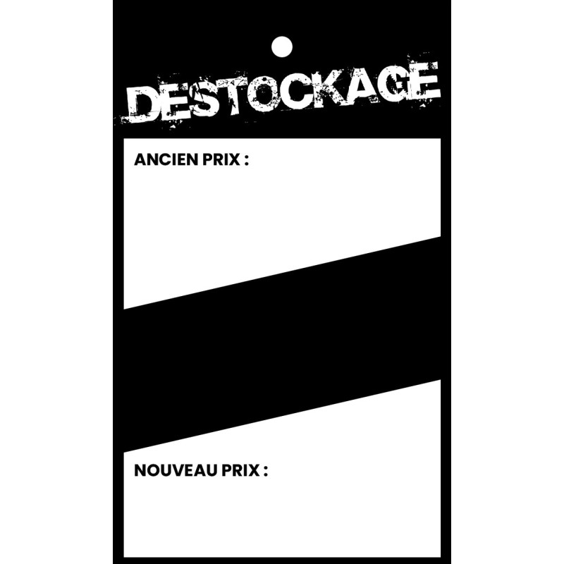 Etiquettes petit format déstockage FREERIDE