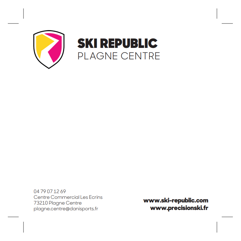 BLOC NOTE SKI REPUBLIC