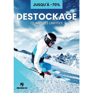 AFFICHE DESTOCKAGE - PRECISION SKI