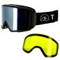 Masque de Ski Torrent HB190A Black Blue + Extra Lens Yellow | PVC : 69,95€ | Coef : 2.67