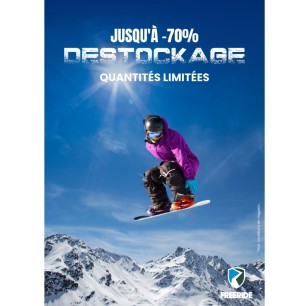 AFFICHE DESTOCKAGE 2025 - FREERIDE