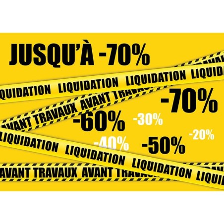 AFFICHE LIQUIDATION