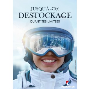 CREA POUR AFFICHE DESTOCKAGE 2025 - PRECISION SKI